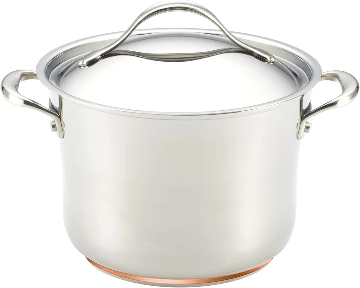 Anolon Stainless Steel & Hard Anodized Aluminum, Cookware Set (11 Piece)