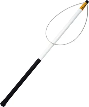 Anti-Electric Shock Rescue Tube，Lifesaving poleTelescopic Safety Hook for Pools, 14.7 Foot Swimming Pool Rescue Pole for Drowning Swimmers, Yachts/Swim Club Special Rescue Hook Pole(White)