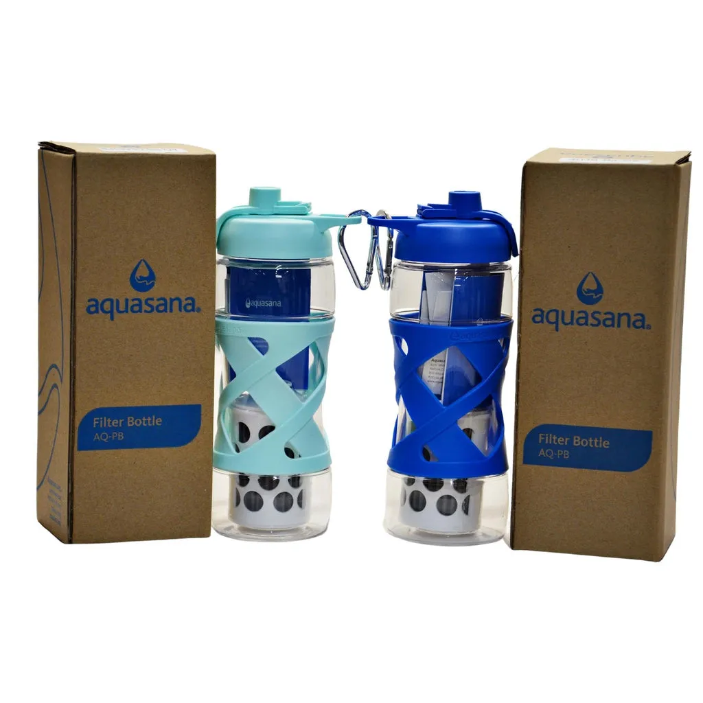 Aquasana Clean Water 20-fl oz Plastic Water Bottle 2 Pack