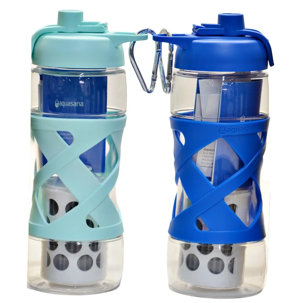 Aquasana Clean Water 20-fl oz Plastic Water Bottle 2 Pack