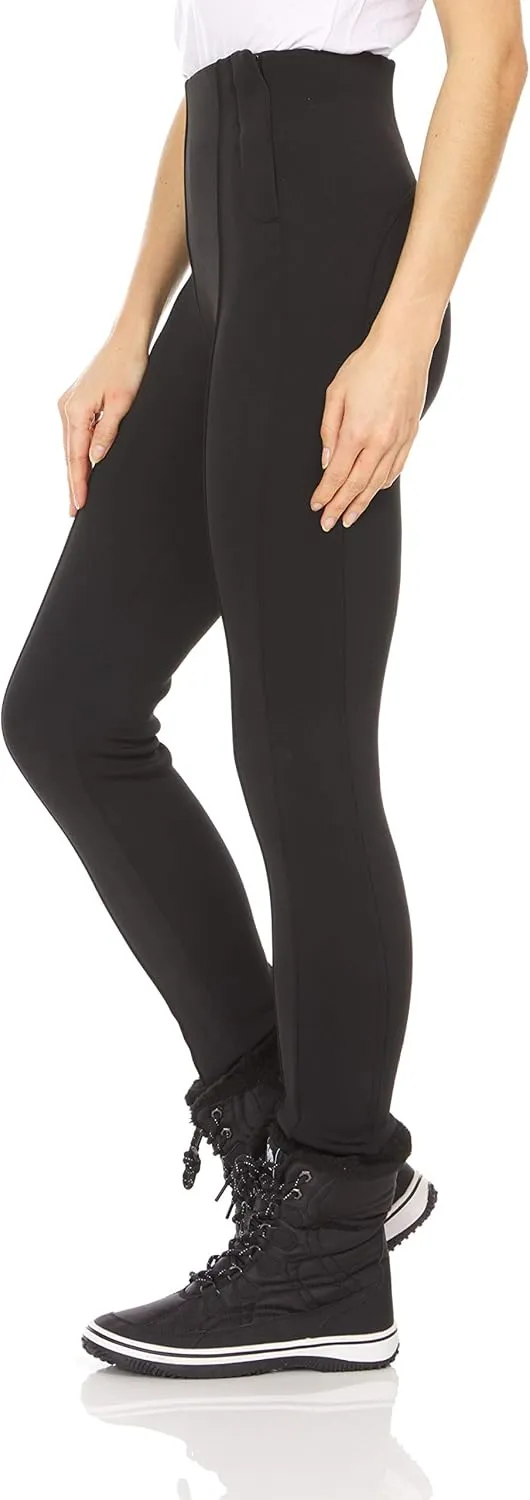 Arctic Quest Women's Snow Ski Pants Water Resistant Softshell Insulated Skinny Fit Pants Snowboarding Hiking Winter Outdoor
