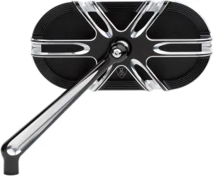 Arlen Ness Deep Cut Mirror Left Black 13-164