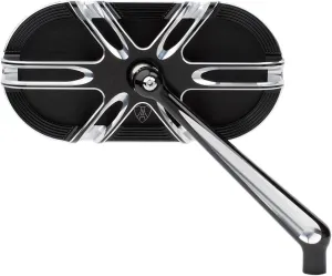 Arlen Ness Deep Cut Mirror Right Black 13-166