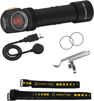 Armytek New Wizard C2 WR White-Red 1100 lm LED Headlamp Flashlight