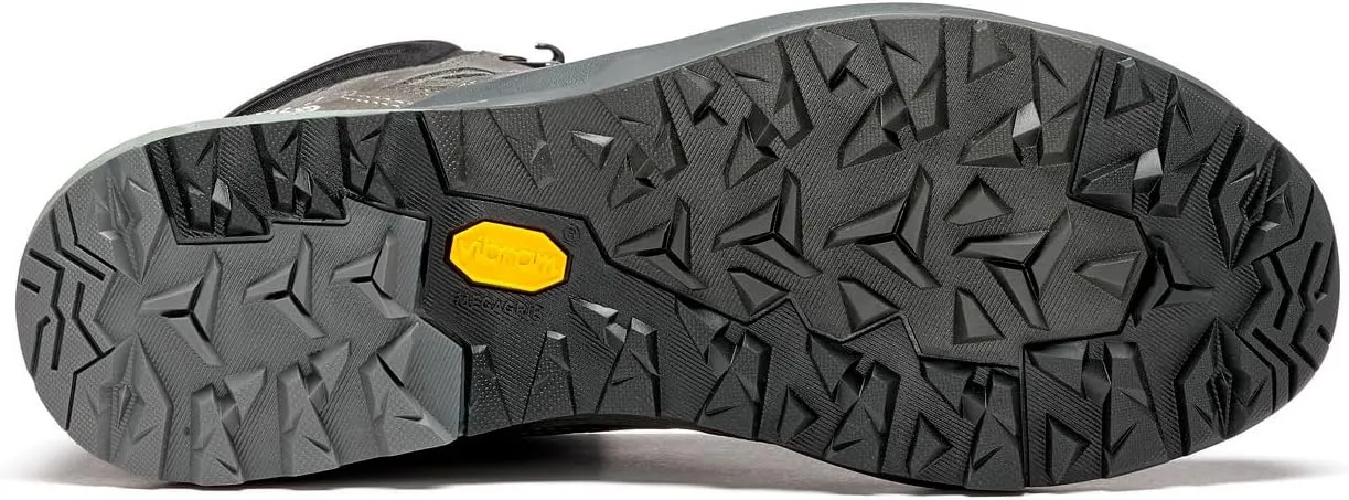 ASOLO Men's Falcon EVO NBK GV Waterproof Breathable Lace-Up Outdoor Hiking Boots, Nubuck Leather Upper, High-Traction Outsole