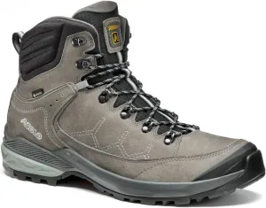 ASOLO Men's Falcon EVO NBK GV Waterproof Breathable Lace-Up Outdoor Hiking Boots, Nubuck Leather Upper, High-Traction Outsole