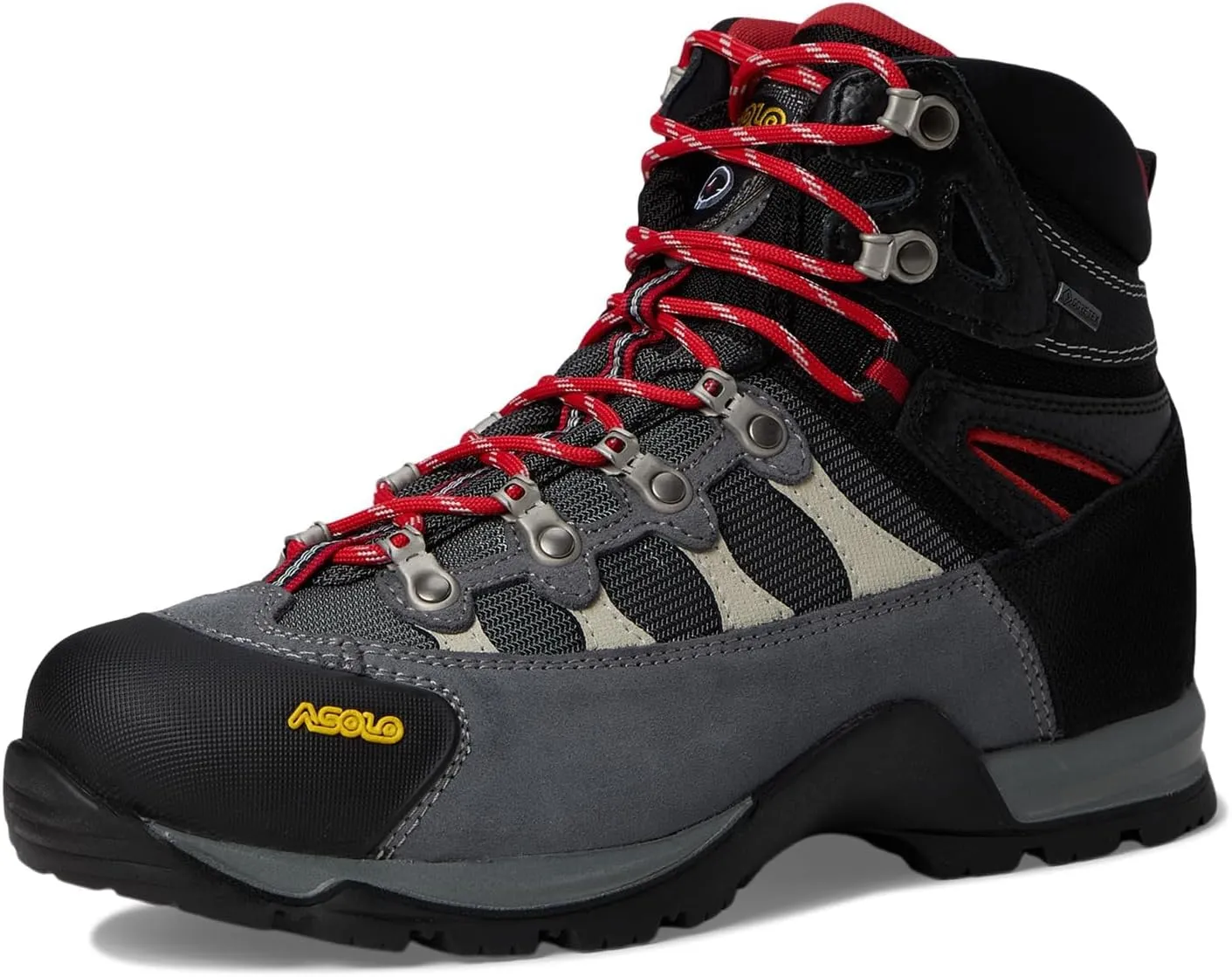 ASOLO Women's STYNGER GTX Water-Resistant Breathable Suede Nylon Trekking Low Ankle Hiking Boots | Toe Rubber Cap