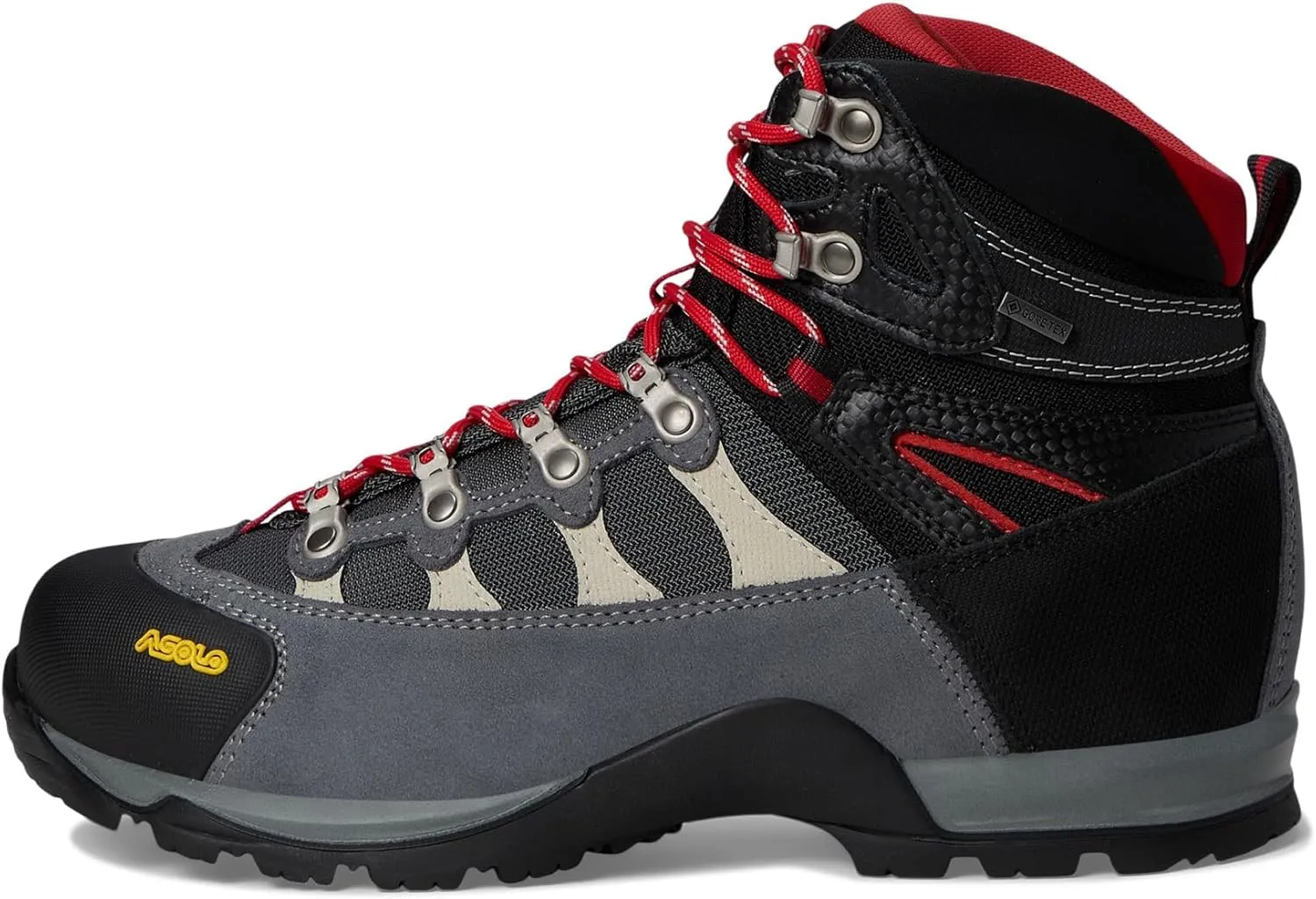 ASOLO Women's STYNGER GTX Water-Resistant Breathable Suede Nylon Trekking Low Ankle Hiking Boots | Toe Rubber Cap