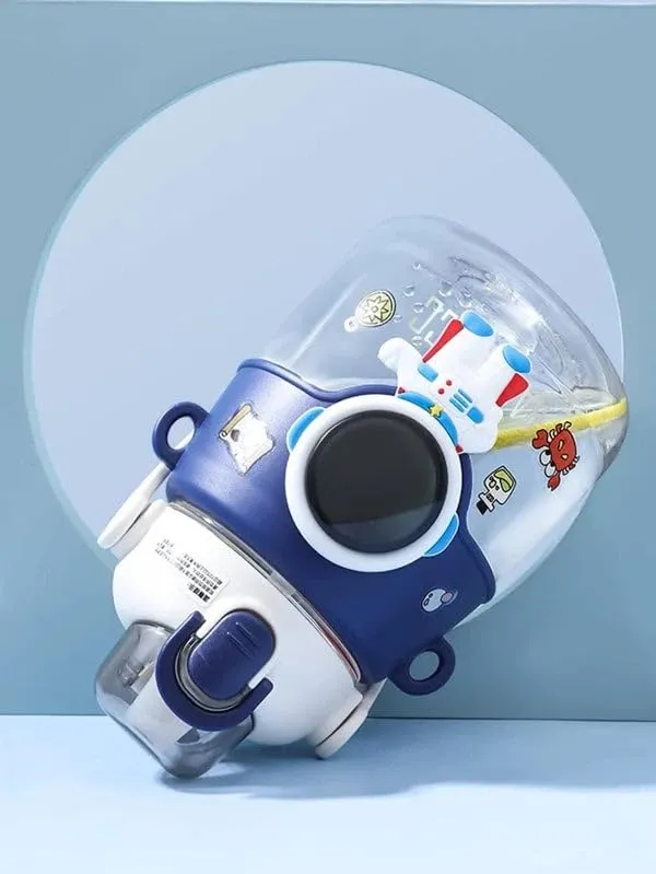 Astronaut kids bottle for water, juice, hot drinks