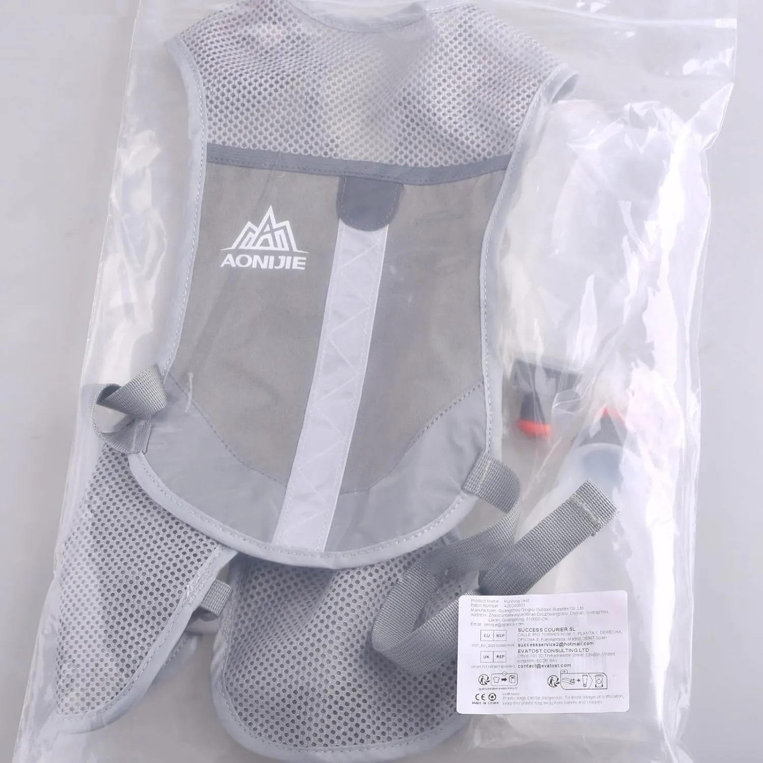 Azarxis Running Water Bottles Flask BPA Free Leakproof Hydration Vest Packs Waist Belt Replacement for Triathlon Marathon Hiking Cycling Climbing Jogging Runner
