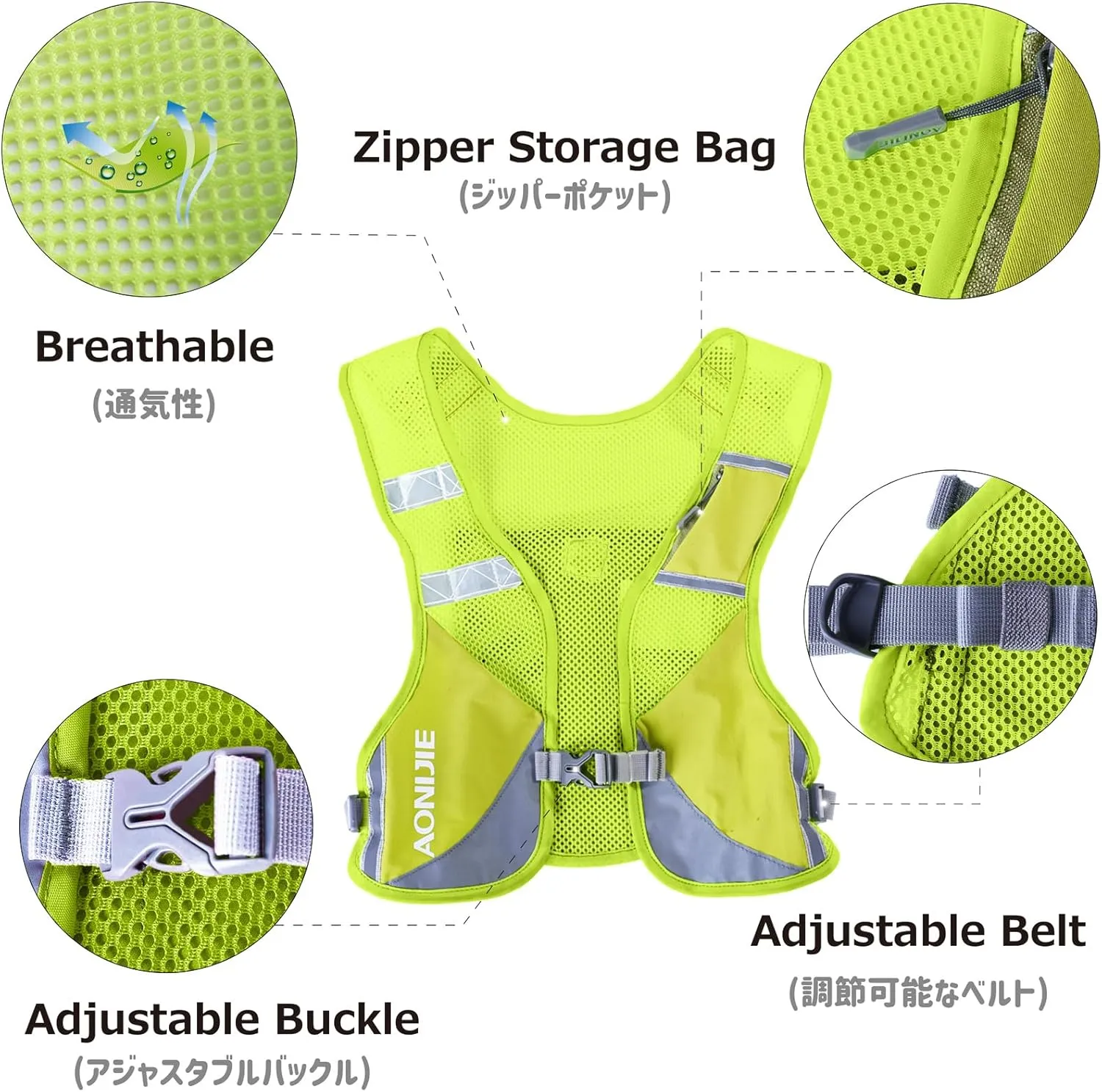 Azarxis Running Water Bottles Flask BPA Free Leakproof Hydration Vest Packs Waist Belt Replacement for Triathlon Marathon Hiking Cycling Climbing Jogging Runner