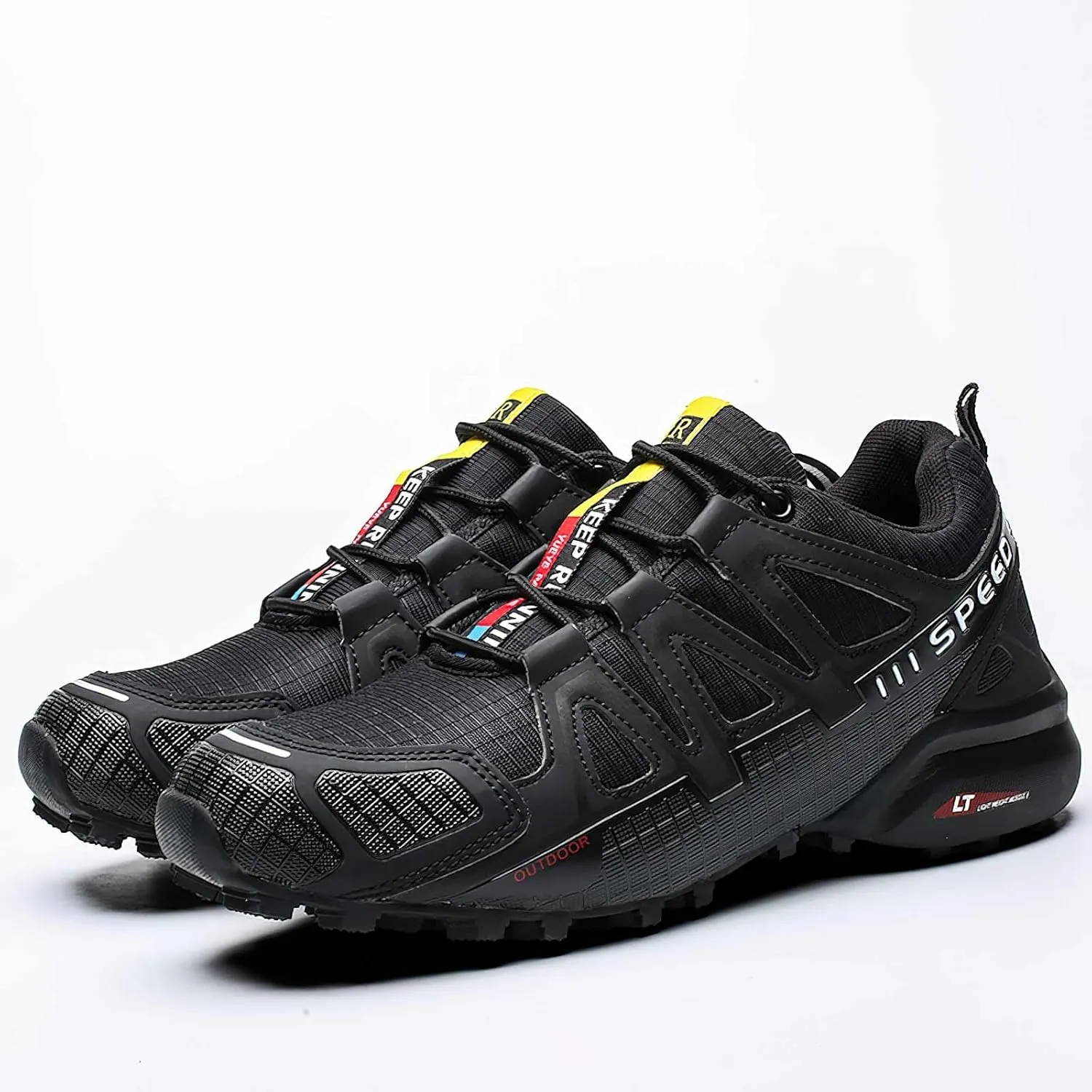 baobeijiadao Hiking Shoe for Men Outdoor Trekking Trail Running Sneaker Waterproof Non Slip Work Shoes