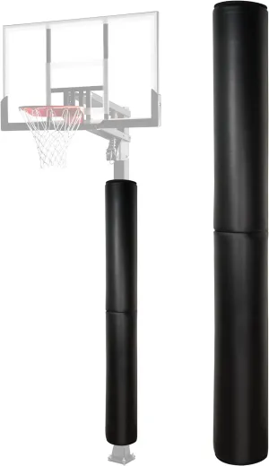 Basketball Pole Pad, Heavy Duty Safety Pole Pads for Player Protection, 72" Tall Weatherproof Protective Padding for 2.5" - 6" Diameter Poles, Basement Garage Playground Poles Protector