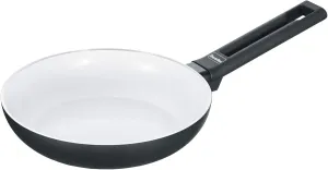 Berndes Starter b.nature Frying Pan 20 cm with Sustainable Coating Made of Quartz, Suitable for Induction Cookers, Scratch-Resistant