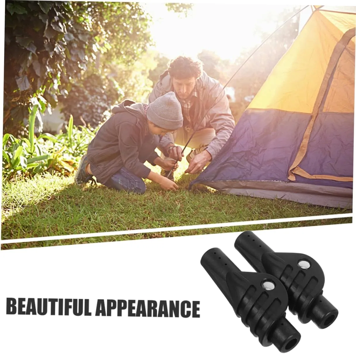 BESPORTBLE Tent Joints Tent Folding Tent Support Rod Connector Canopy Part Tent Poles Tent Building Connectors Tent