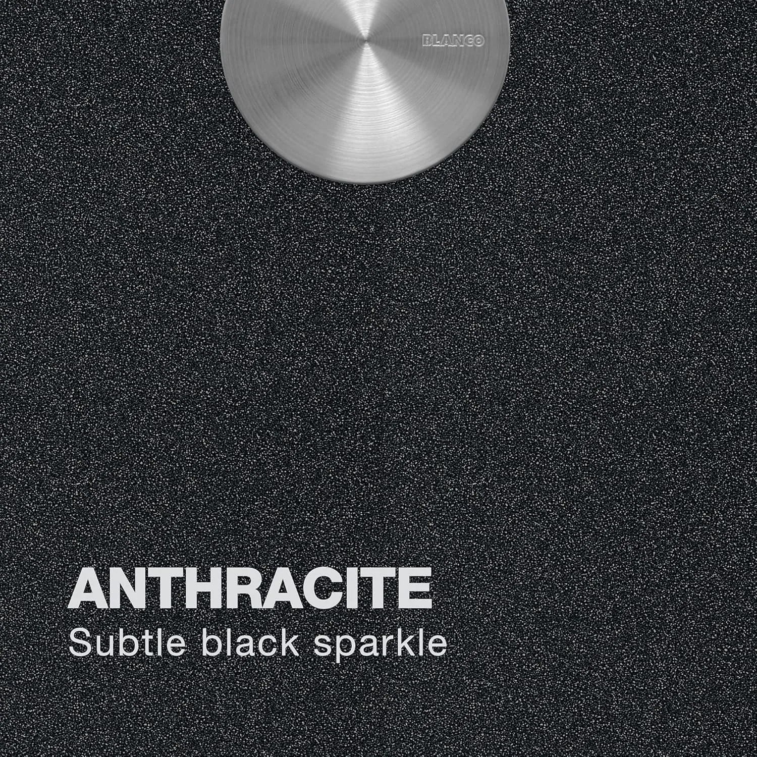 BLANCO 442543 Precis Kitchen Sink, 25" L X 18" W, Anthracite