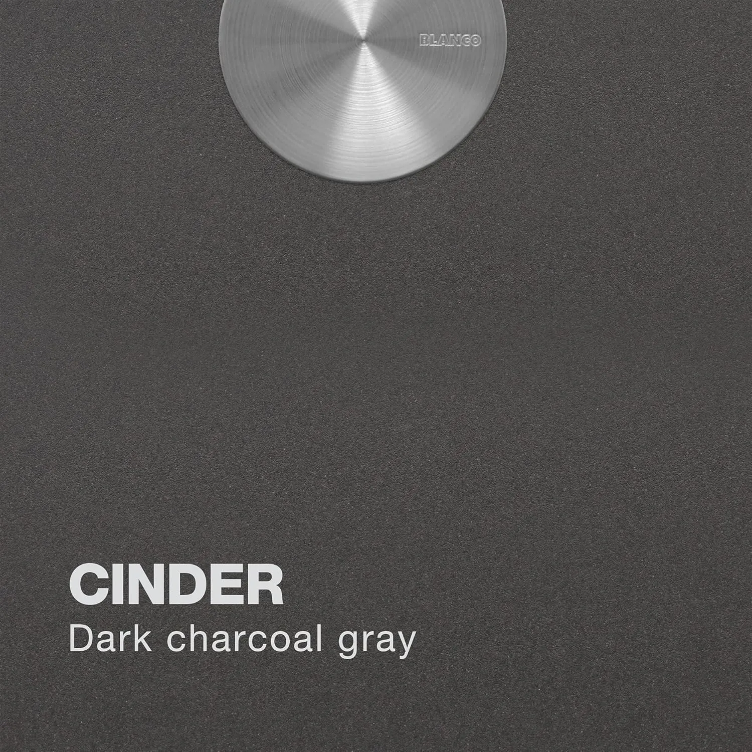 BLANCO, Cinder 522427 PRECIS SILGRANIT Single Bowl Undermount Kitchen Sink