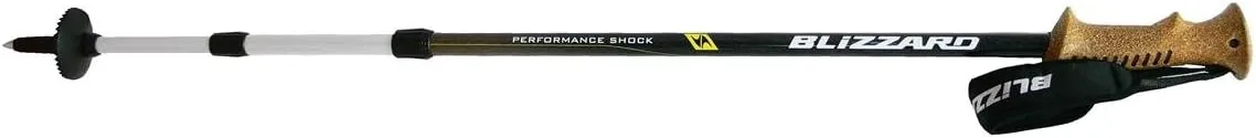 Blizzard Trekking Performance shock Nordic walking   Trekking poles, White 68-140 Black
