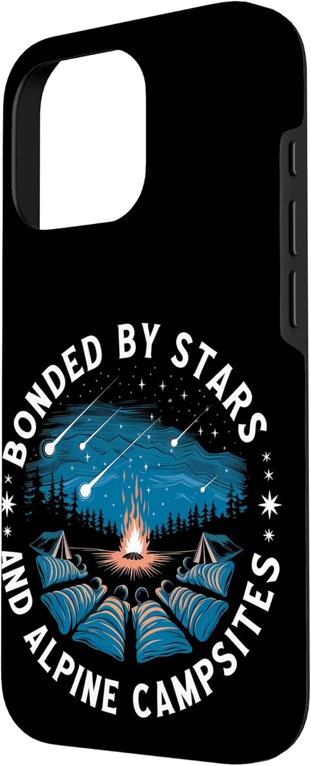 Bonded by Stars and Alpine Campsites Alpine Camping Case for iPhone 16 Pro