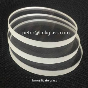 Borosilicate Pyrex- used in sight glass