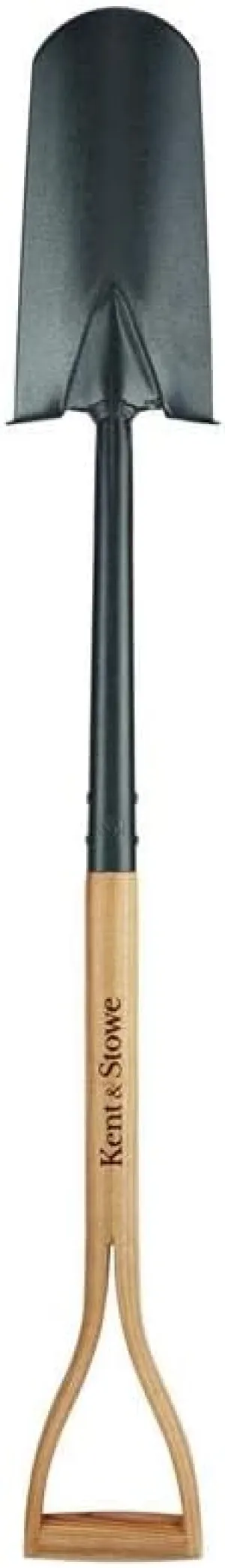 Bosmere R480KS Kent & Stowe 24.5” Shrub Rake Poachers Spade, Stainless Steel woodling Handle