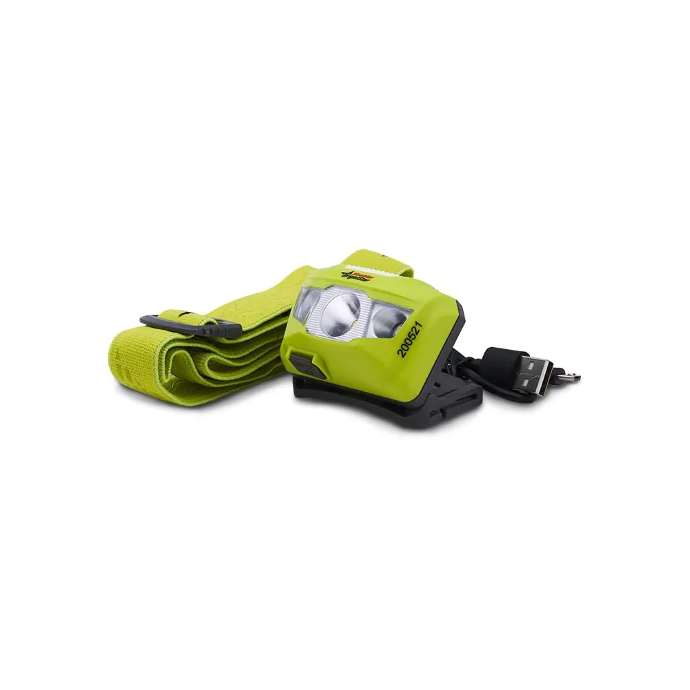 Bright Star Vision Rechargeable LED Headlamp – Intrinsically Safe, IPX4 Water-Resistant, 185 Lumens, 100-Hour Runtime, Multi-Mode Lighting, Fast USB Charging – Durable Safety Headlamp
