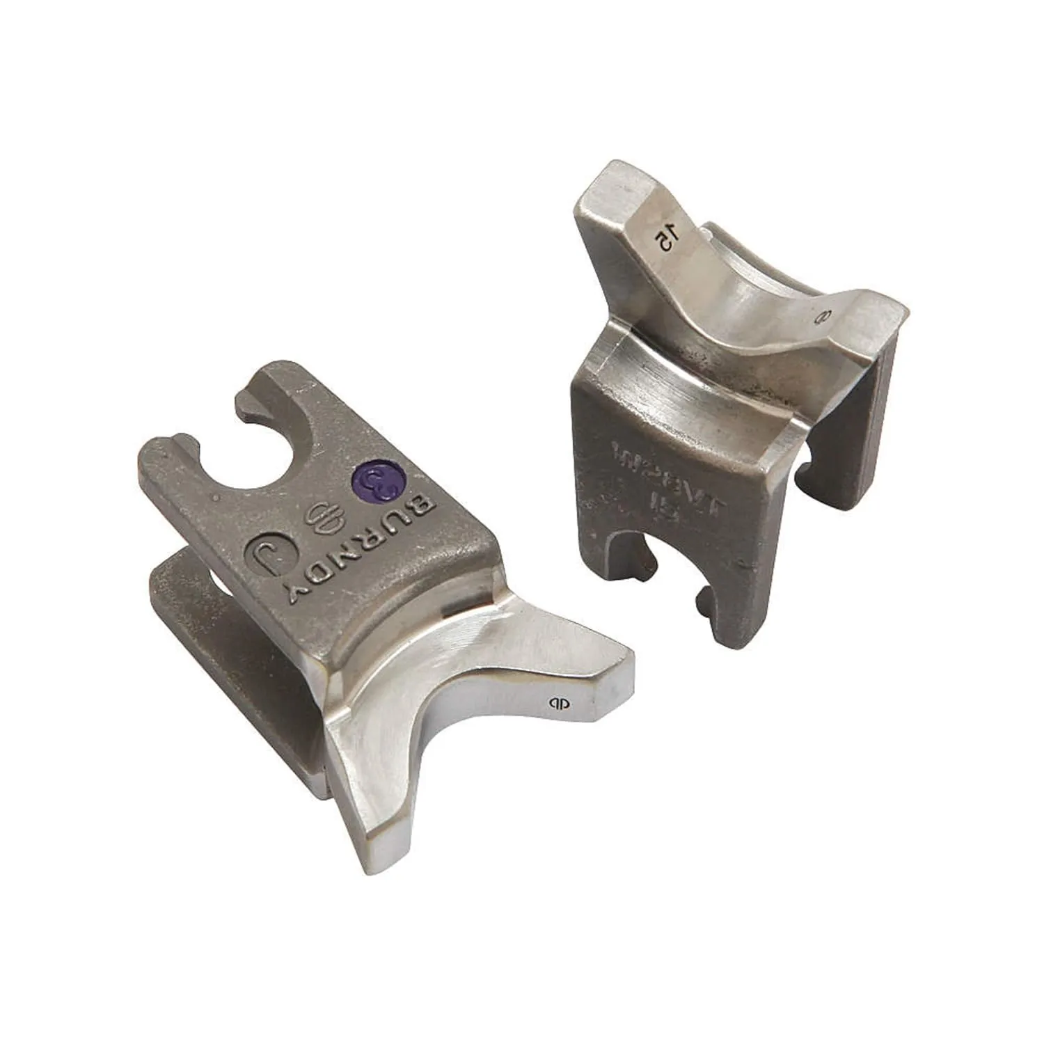 Burndy W28VT Stainless Steel W Die, Index 15, Pin Diameter 0.6250", Purple
