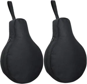 Cabilock 2Pcs Outdoor Cooking Utensils Storage Bag Camping Cookware Organizer for Pots Pans Cast Iron for Travel Picnics Water Resistant Design