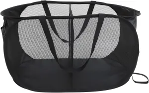 Cabilock Foldable Mesh Dirty Clothes Basket Mesh Laundry Basket Laundry Organizer Basket Mesh Basket Blanket Storage Basket Foldable Laundry Baskets Dorm Hamper Large Child Clothing Net