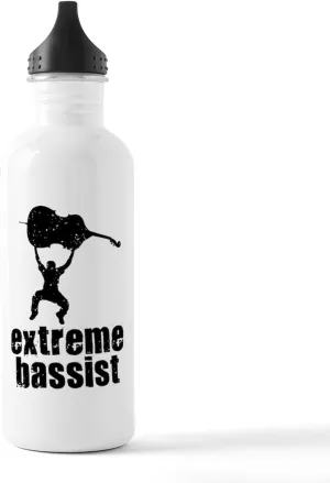 CafePress Extreme Bassist Stainless Water Bottle 1 1.0L (34 oz) Stainless Steel Water Bottle