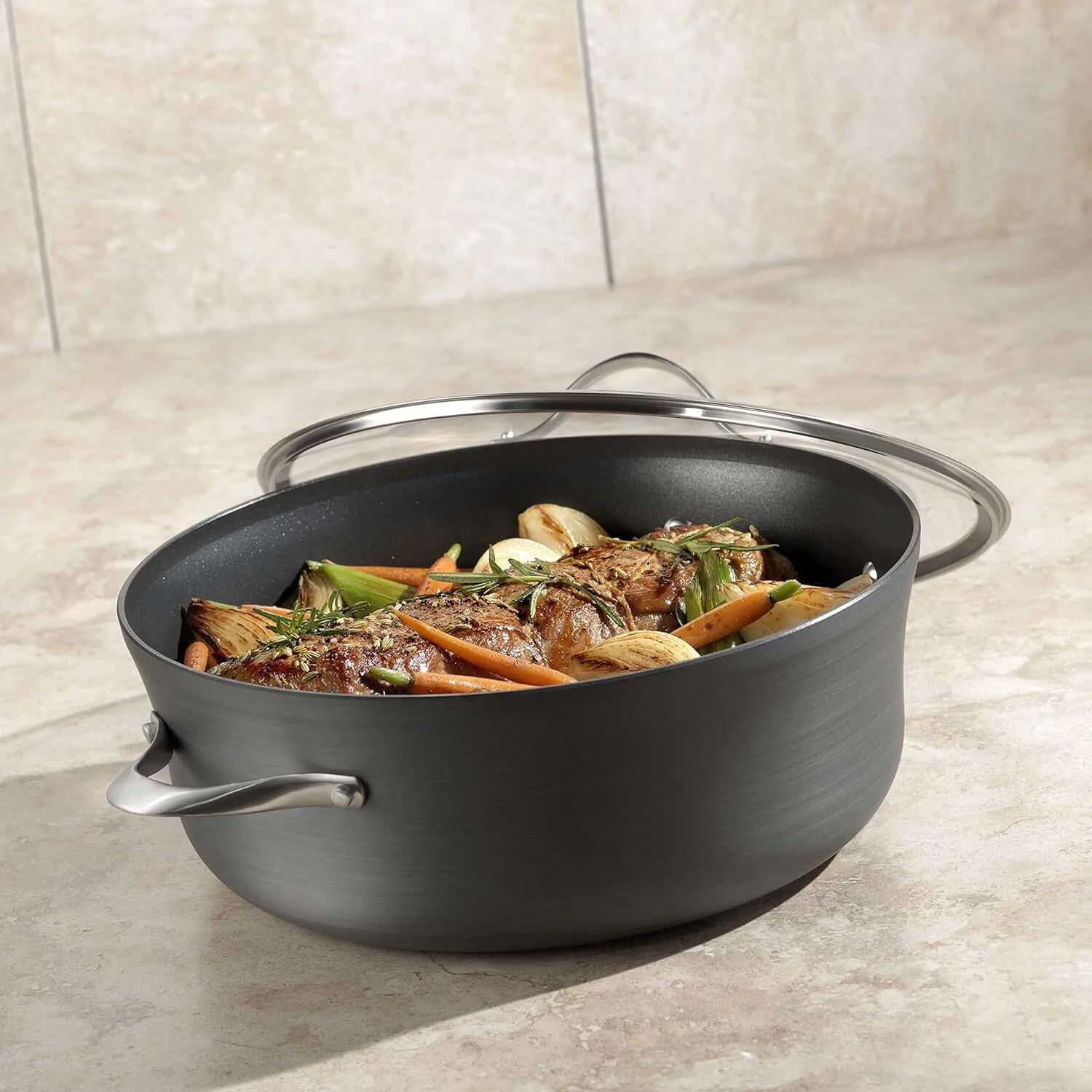 Calphalon Contemporary Nonstick 8.5-Quart Covered Dutch Oven