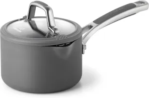 Calphalon Easy System Nonstick Sauce Pan, 1 1/2 quart, Black