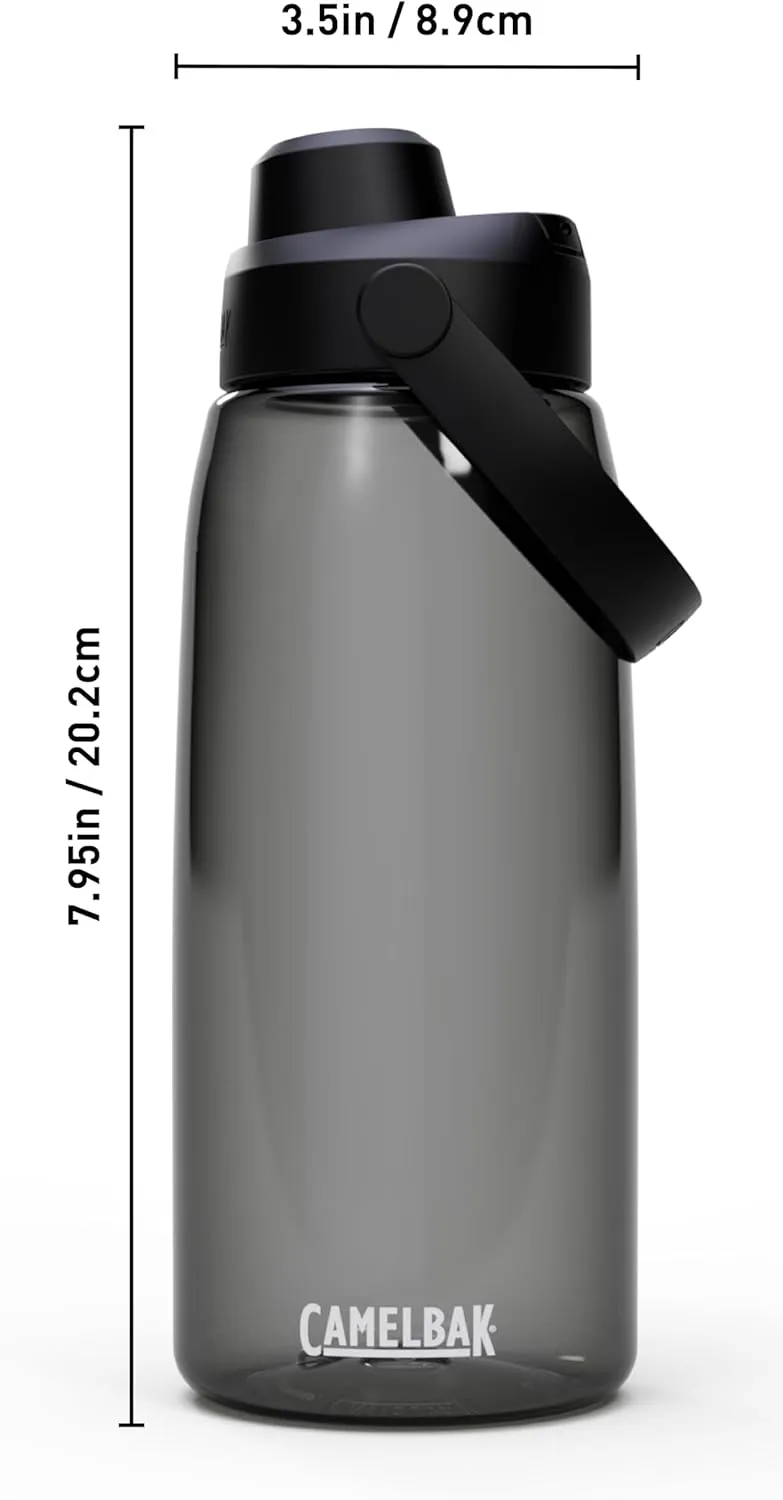 CamelBak Thrive Chug 32oz Water Bottle with Tritan Renew - Leak Proof Lid, Charcoal
