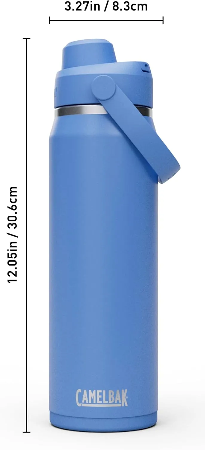 CamelBak Thrive Chug Water Bottle 25oz - Insulated Stainless Steel, Sky Blue