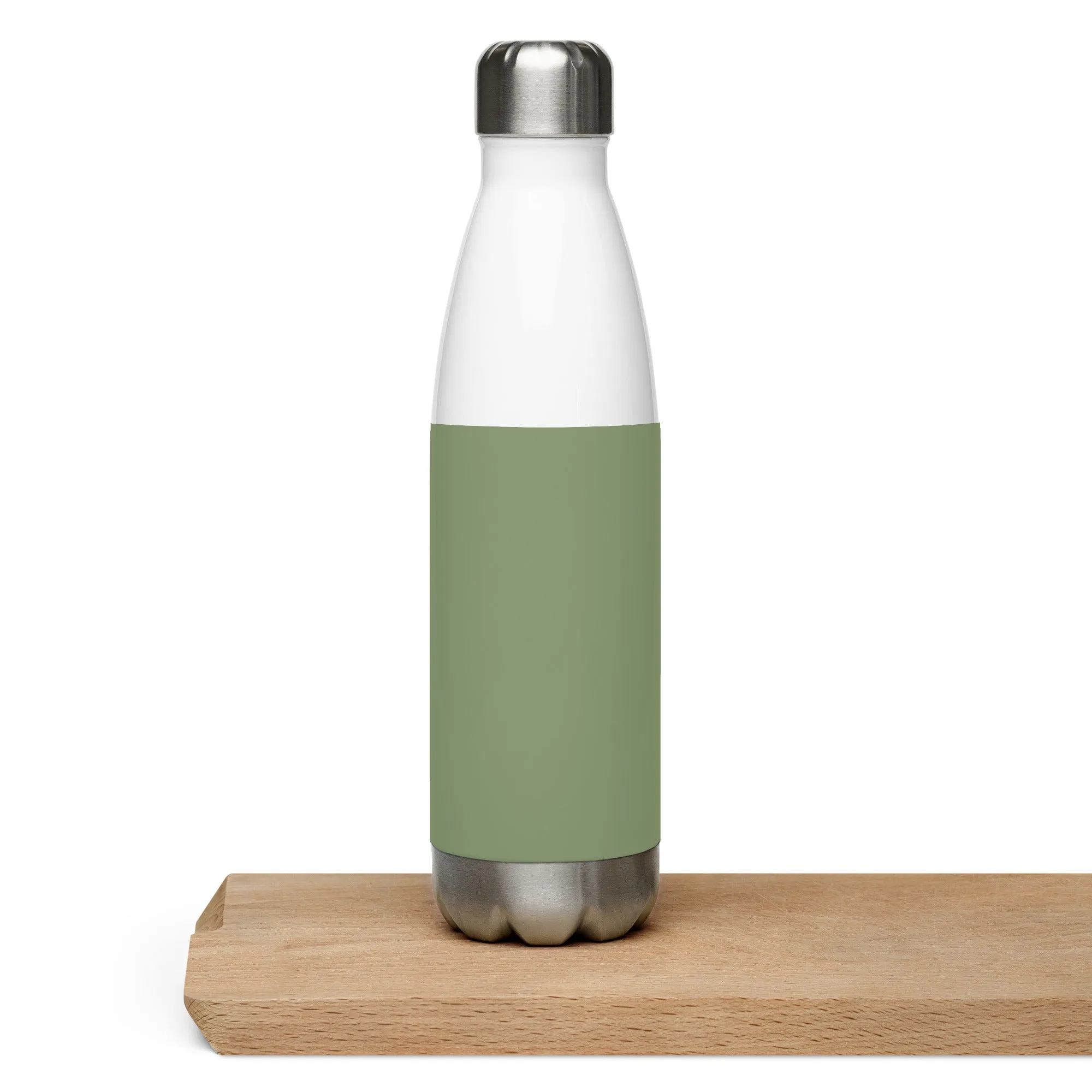 CAMOUFLAGE GREEN - STAINLESS STEEL WATER BOTTLE