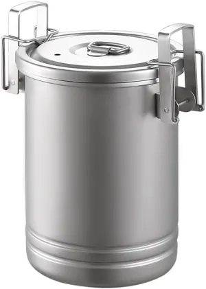 Camping Hiking Rice Cooker, Camping Cookware Mess, Picnic Cookware Stainless Steel Pot, for Camping, Backpacking, Outdoor Cooking
