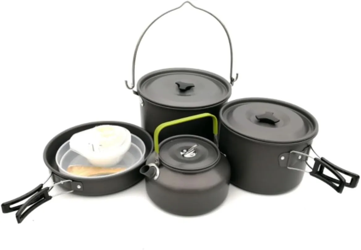 Camping Kitchen Utensil Outdoor Camp Camping Cooking Cooking Pot Portable Pot Pot Wild Picnic Picnic for Outdoor Cooking