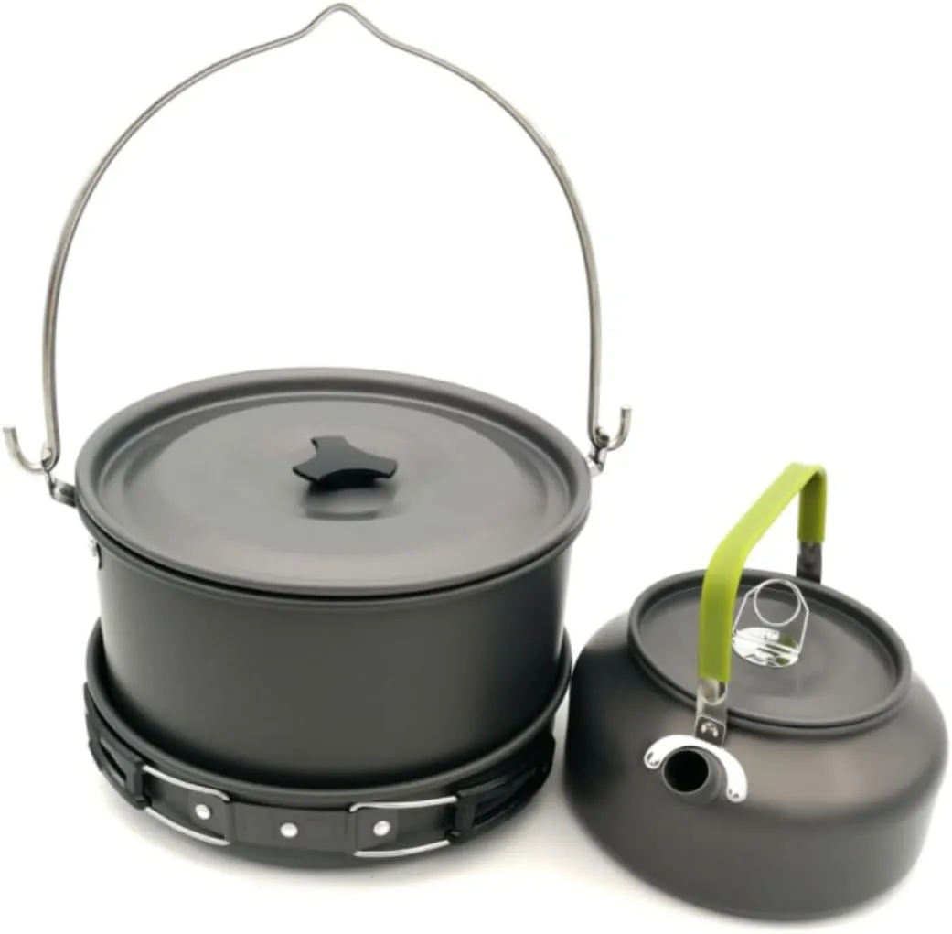 Camping Kitchen Utensil Outdoor Camp Camping Cooking Cooking Pot Portable Pot Pot Wild Picnic Picnic for Outdoor Cooking