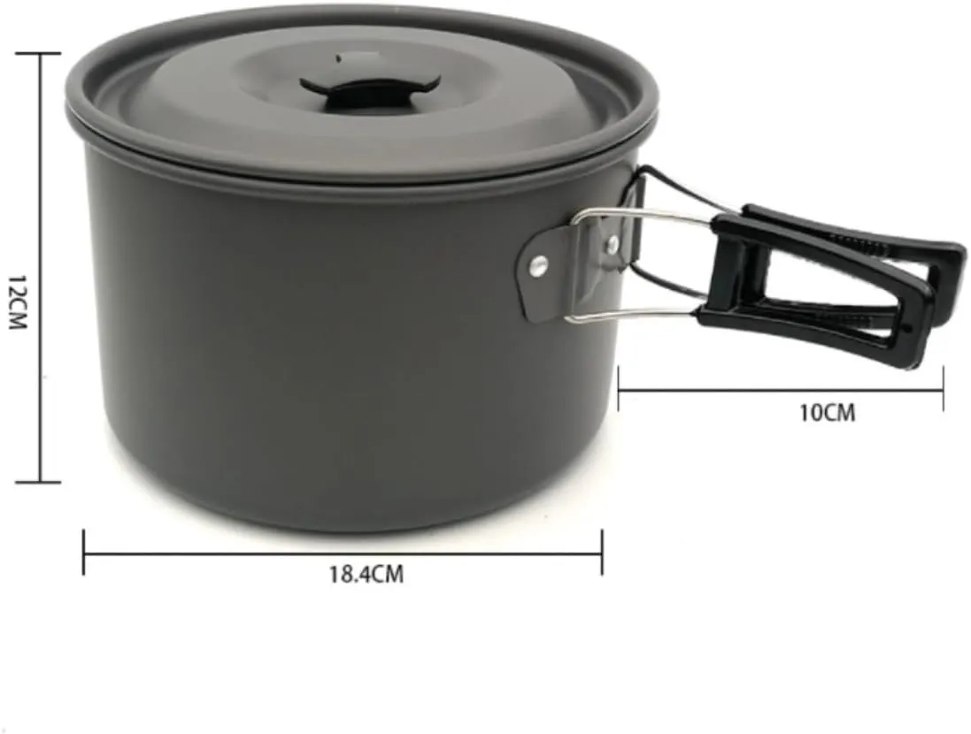 Camping Kitchen Utensil Outdoor Camp Camping Cooking Cooking Pot Portable Pot Pot Wild Picnic Picnic for Outdoor Cooking
