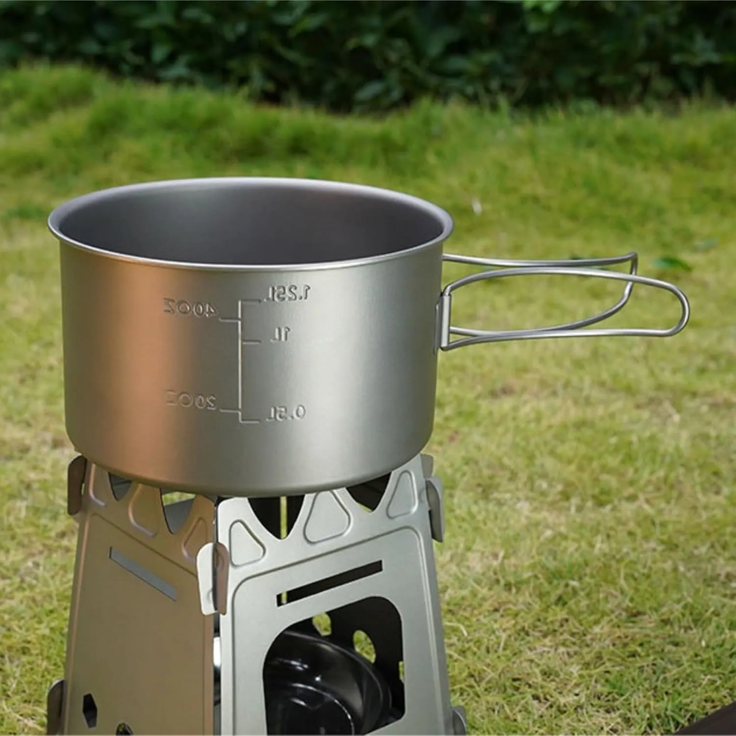 Camping Kitchen Utensil Outdoor Portable Cooking Frying Pan Foldable Frying Pan Picnic Cooker Camping Stir-Fry Meat Pan for Outdoor Cooking