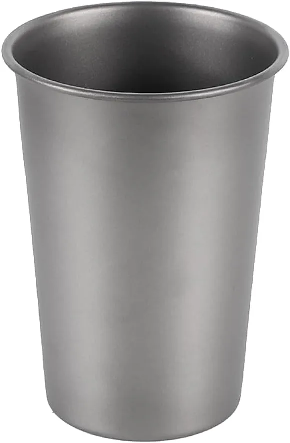 Camping Titanium Beer Mug Cup Tourist Tableware Picnic Outdoor Kitchen Equipment Travel Cooking Cookware Hiking 300Ml