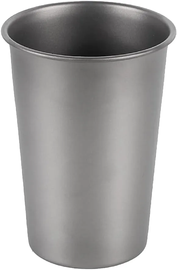 Camping Titanium Beer Mug Cup Tourist Tableware Picnic Outdoor Kitchen Equipment Travel Cooking Cookware Hiking Easy to Use 500Ml