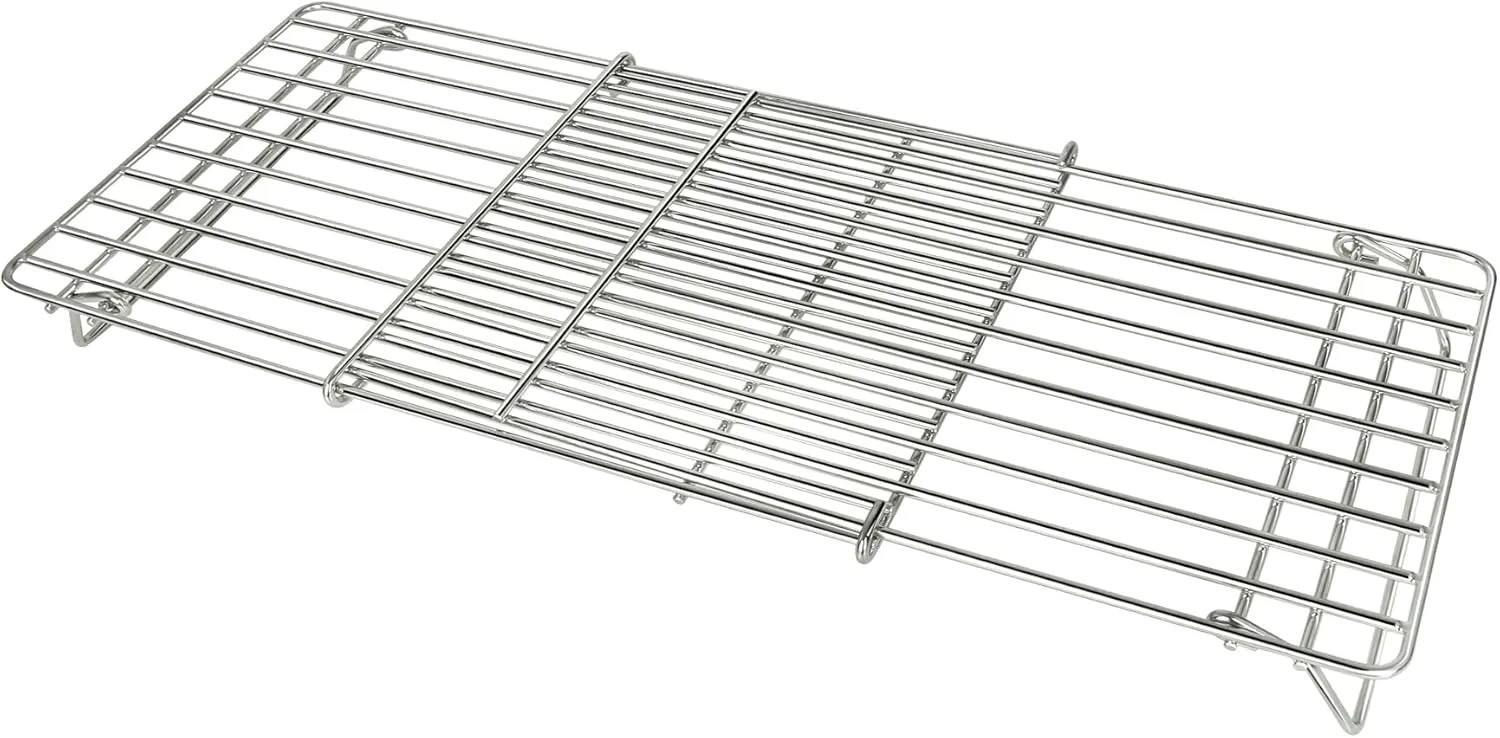 CANDANA Grill Rack for Blackstone Warming Grid Adjustable 17 22 28 36 Inch Griddle Taco Racks Upper Shelf for Weber Pit Boss Nexgrill Charbroil Tabletop Flat Top BBQ Cooking Parts Stainless Steel