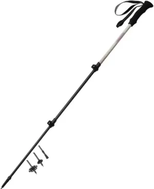 Carbon Fiber Ultralight Trekking Poles, Anti-Shock Mountaining Trail Poles, Tri-fold Design, Balance Support for Seniors, Women, and Men