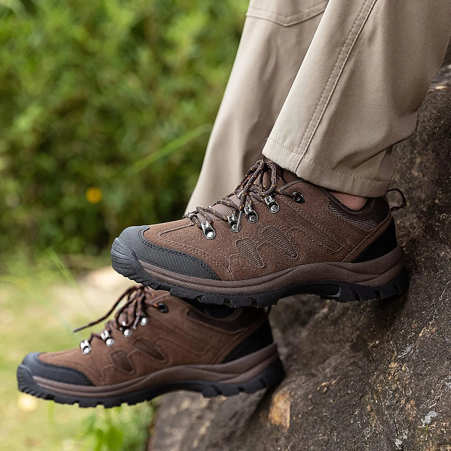 CC-Los Mens Hiking Shoes Outdoor Comfortable Trekking Shoe Lightweight Working Sneaker