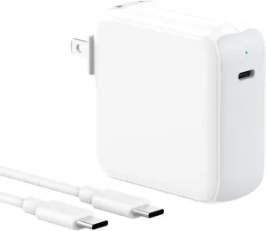 Charger for MacBook Air MacBook Pro 13 14 15 16 inch 2025 2024 2023 2022 2021 2020, M1 M2 M3 M4 Laptop 70W USB C Power Adapter, iPad, LED, 6.6FT USB-C Cable, Charging as Fast as Original Quality