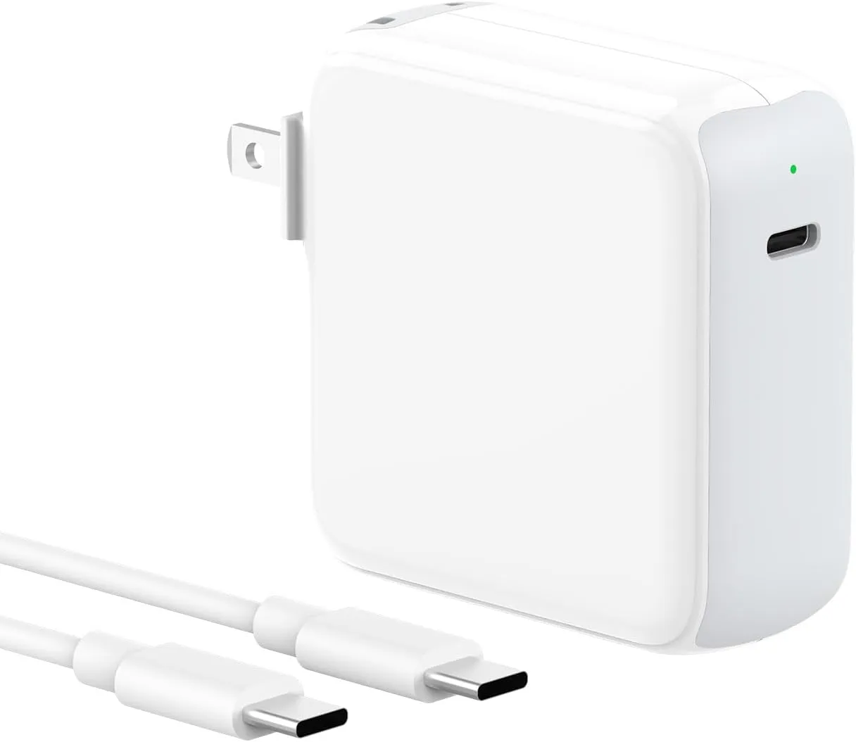Charger for MacBook Air MacBook Pro 13 14 15 16 inch 2025 2024 2023 2022 2021 2020, M1 M2 M3 M4 Laptop 70W USB C Power Adapter, iPad, LED, 6.6FT USB-C Cable, Charging as Fast as Original Quality