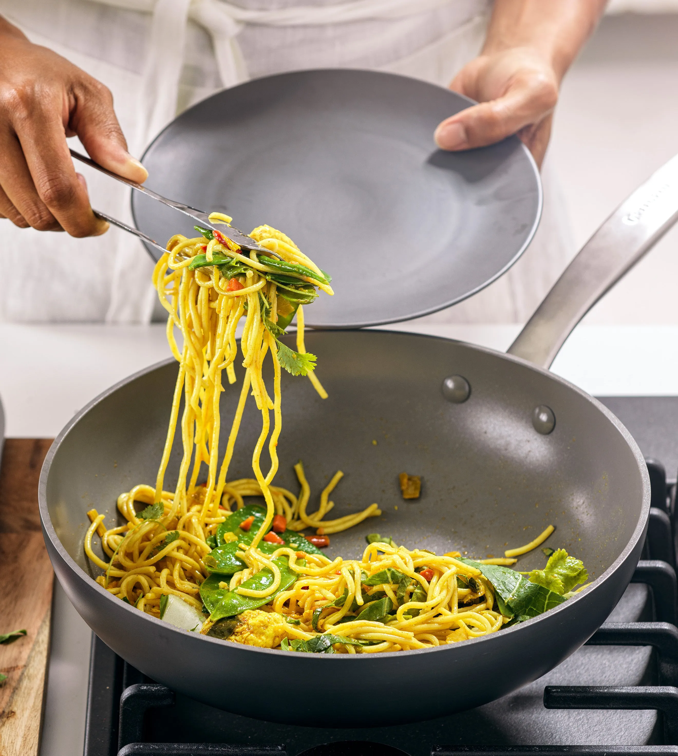 Chatham Nonstick, Ceramic Open Wok, 11"
