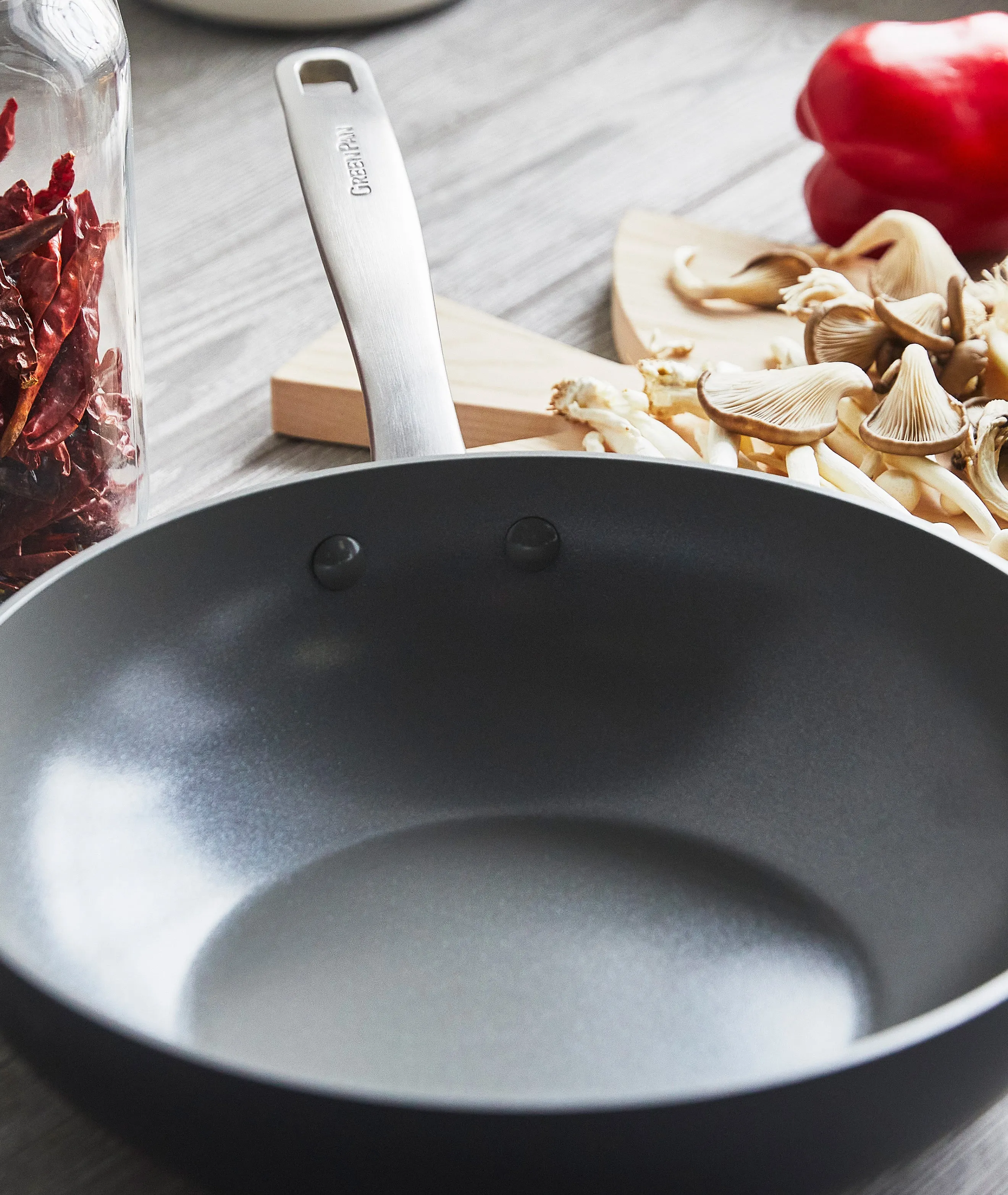 Chatham Nonstick, Ceramic Open Wok, 11"