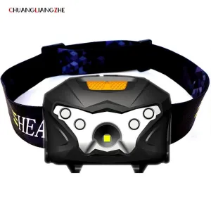 CHUANGLIANGZHE Hunting headlamp LED flashlight luminarias battery 18650 USB charging fishing led headlamp camping headlamps